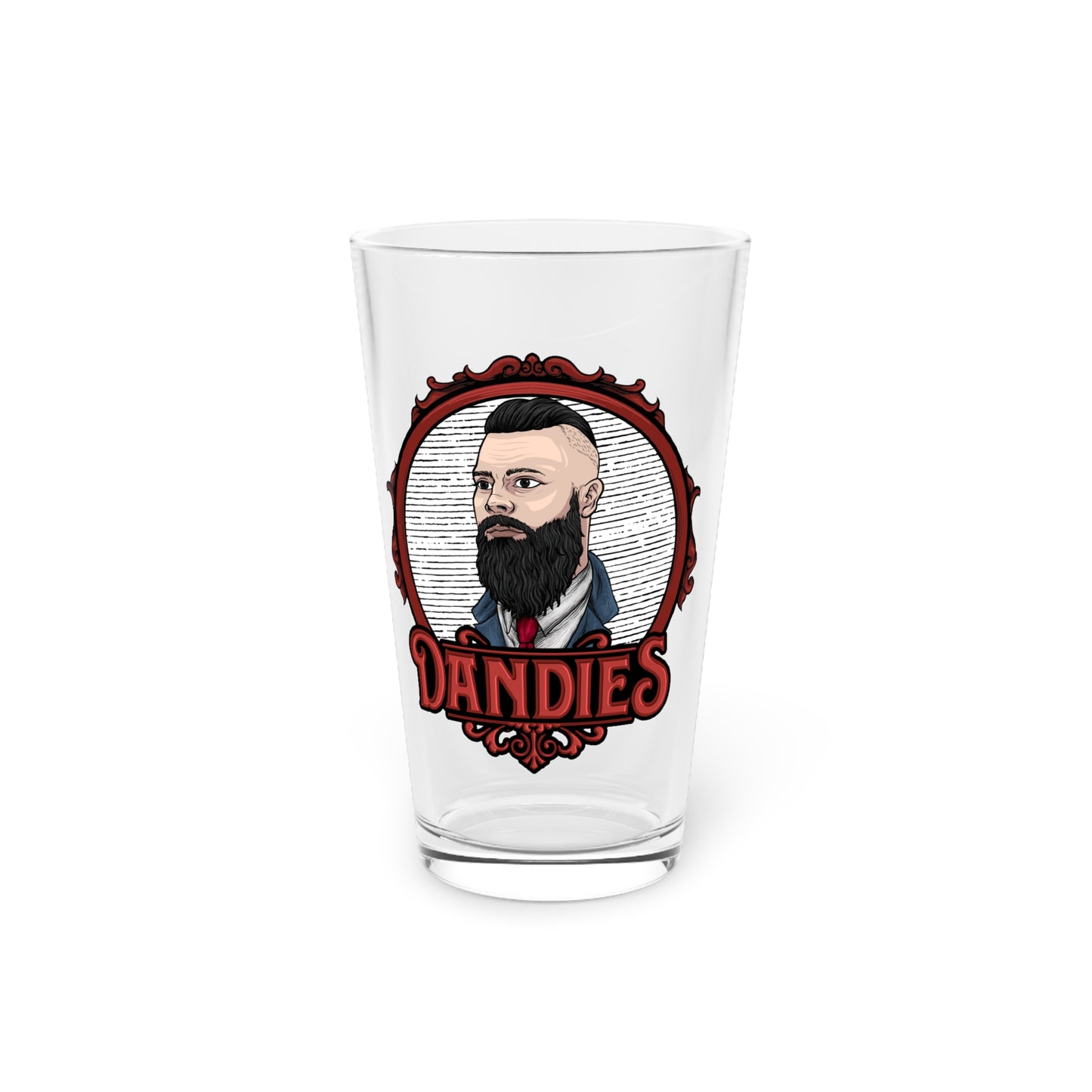 Dandies Pint Glass